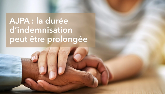 AJPA : la durée d’indemnisation peut être prolongée